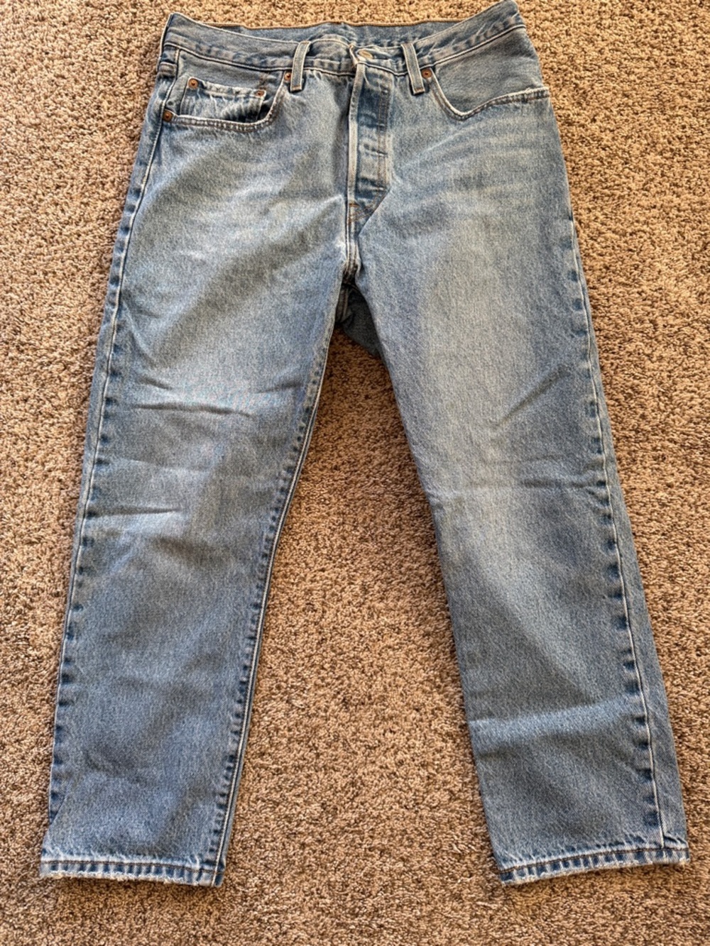 Levi's Light Blue Straight-Leg Women's Jeans